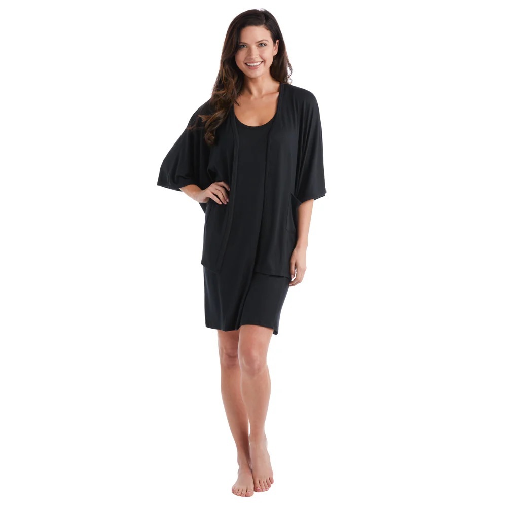 Women's Black Cardigan Sweater
